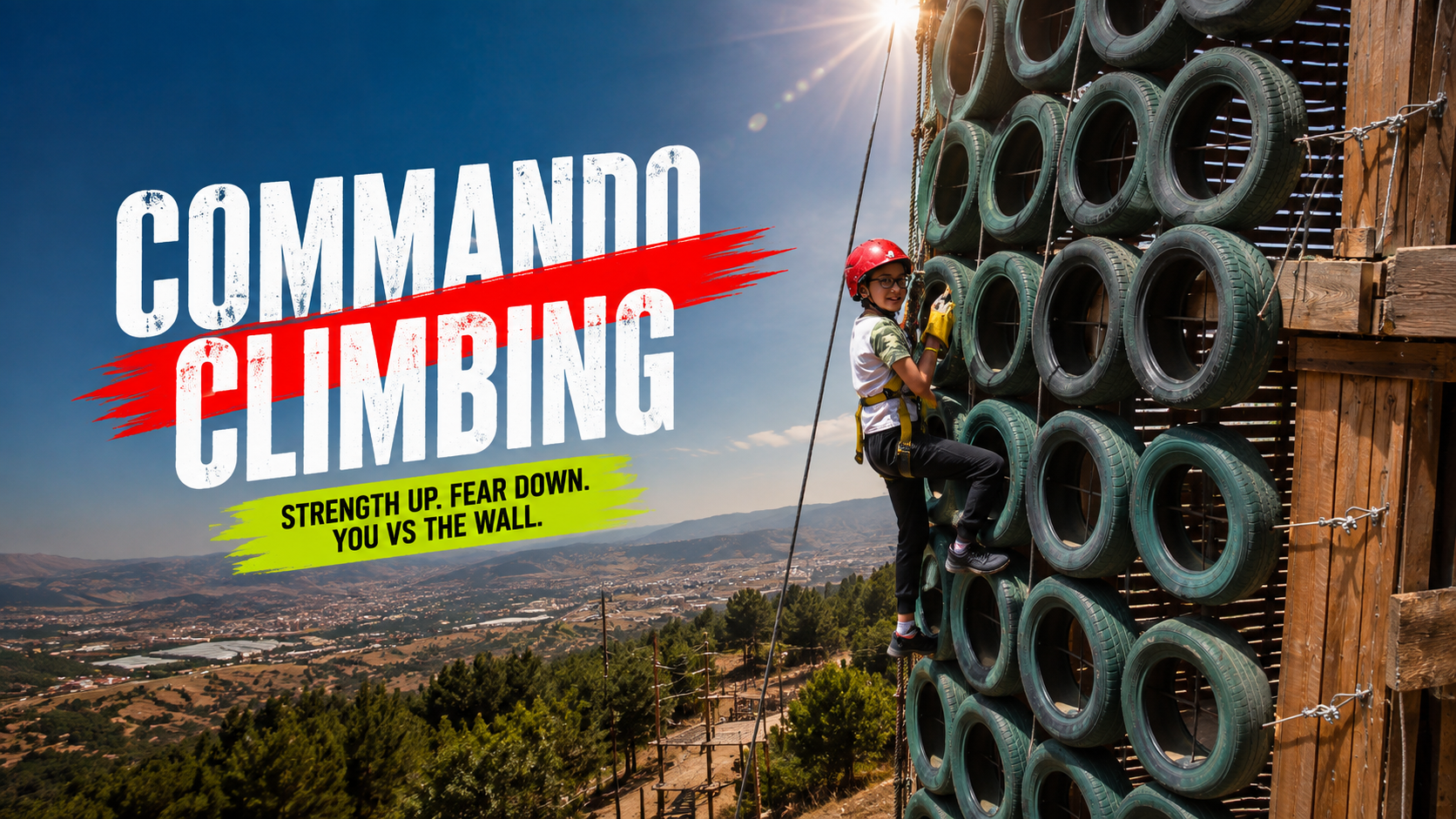 Commando climbing